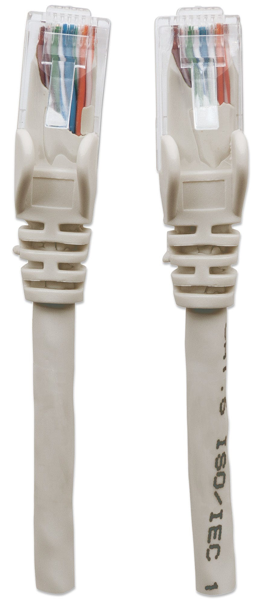 INTELLINET Patchkabel RJ45 U/UTP Cat6 20m   Hebelschutz grau