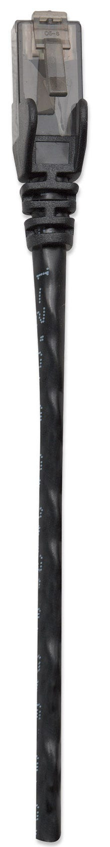 INTELLINET Patchkabel RJ45 U/UTP Cat6 10m   Hebelschutz schw Cat6 Kabel