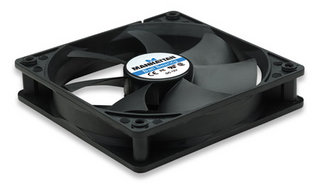 Manhattan Case/Power Supply Fan Computer case Black image 2