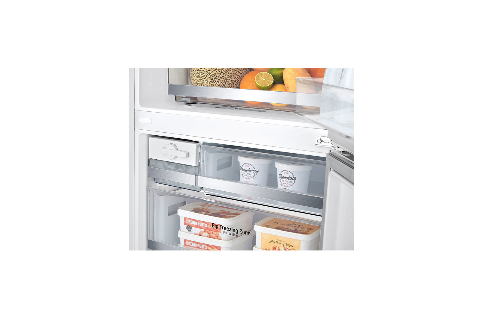 LG GBB567SWCZB fridge-freezer Freestanding – image 9