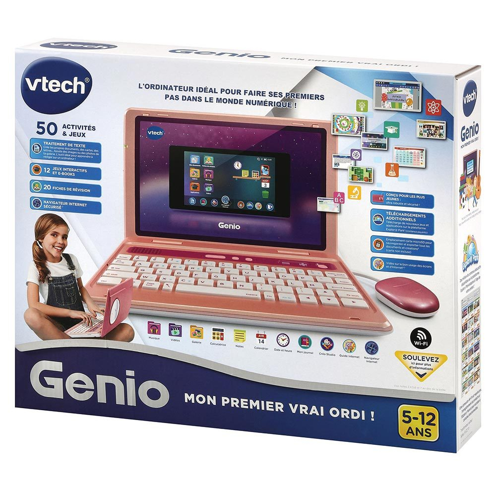 Resim VTech 80-541055 Çocuk Dizüstü Bilgisayar, Pembe