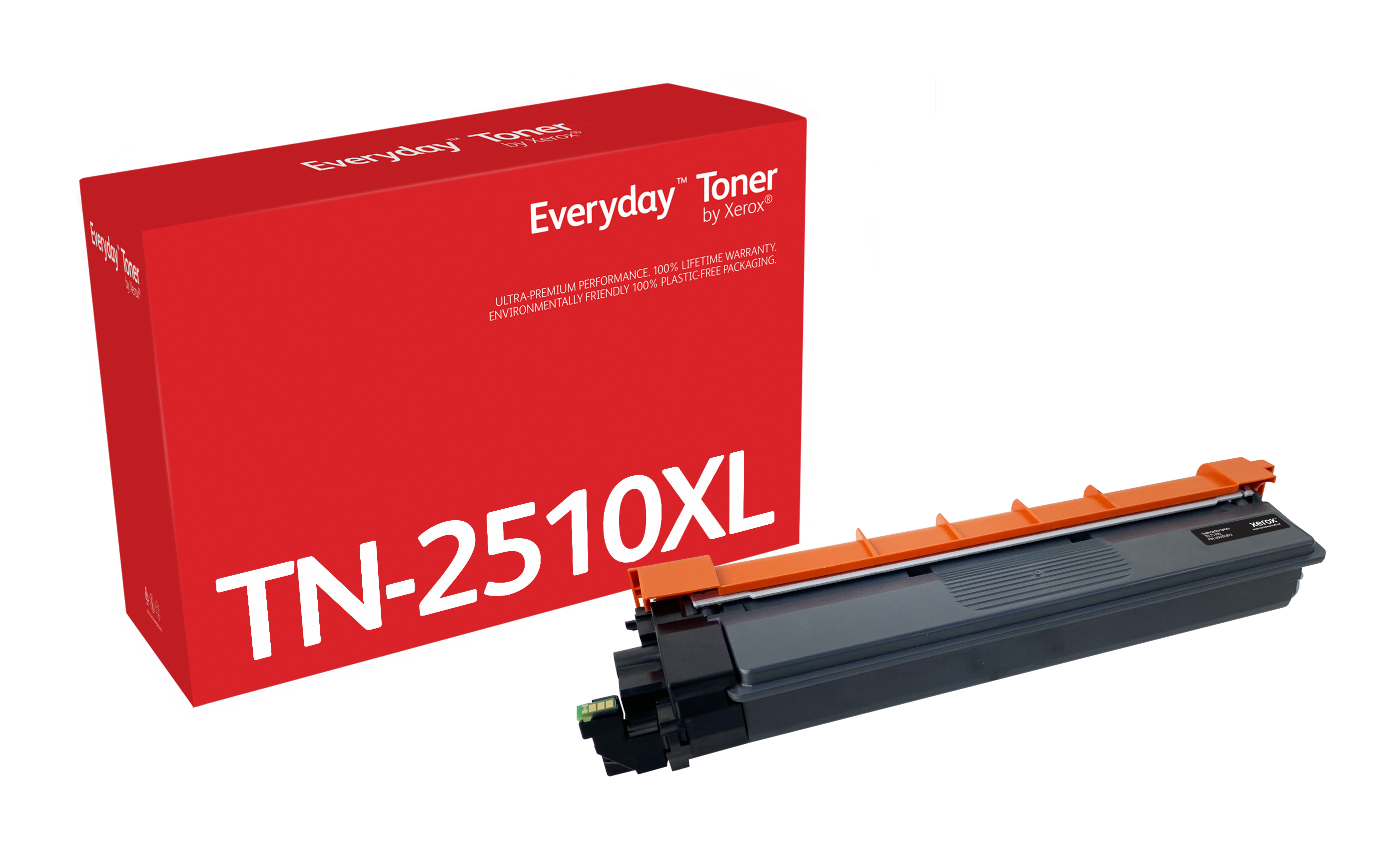 Everyday Toner di Xerox Nero compatibile con Brother TN2510XL High capacity