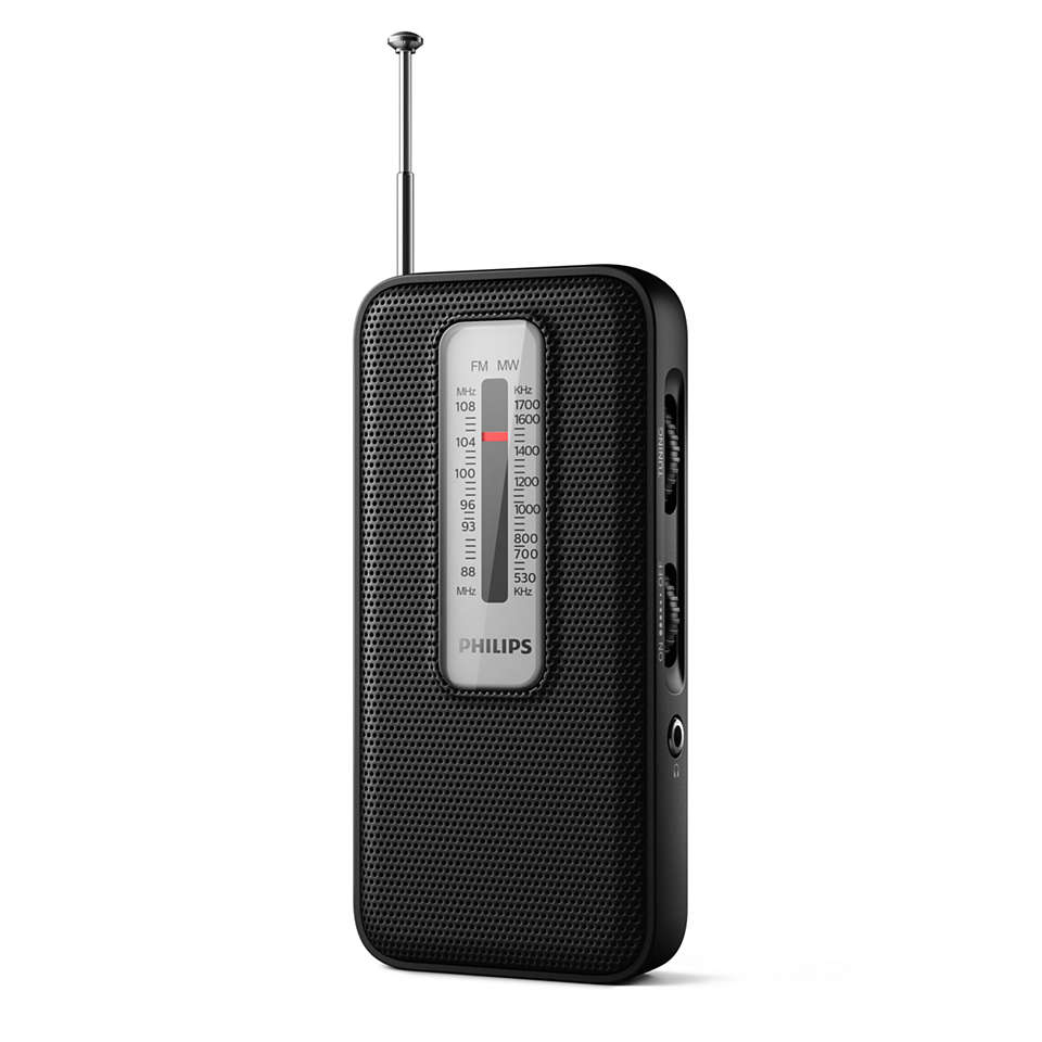 Philips The Pocket Classic Analog Portable FM/MW Radio – image 2
