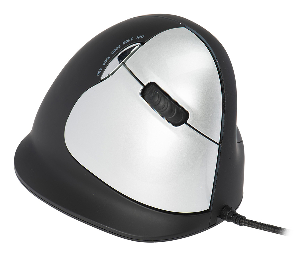 R-Go Tools R-Go HE Break ergonomic mouse, large, right, wired – image 2