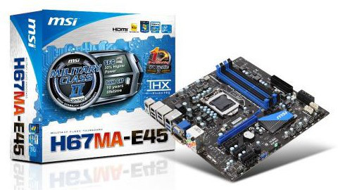 MSI H67MA-E45(B3) LGA 1155 (Socket H2) micro ATX – image 5