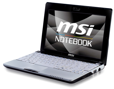 MSI U120-024US netbook Intel Pentium Mobile N270