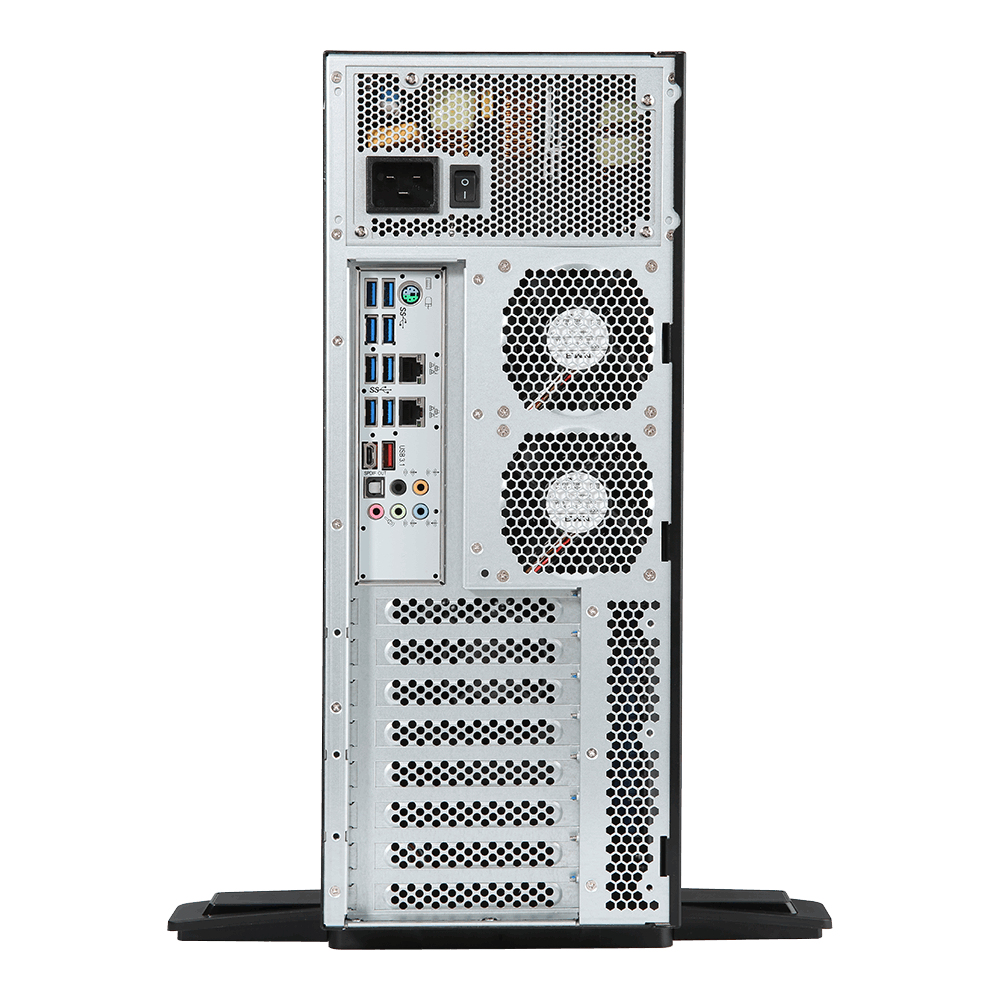 GIGABYTE W281-G40 server barebone Intel® C422 LGA 2066 (Socket R4) Tower Black – image 3