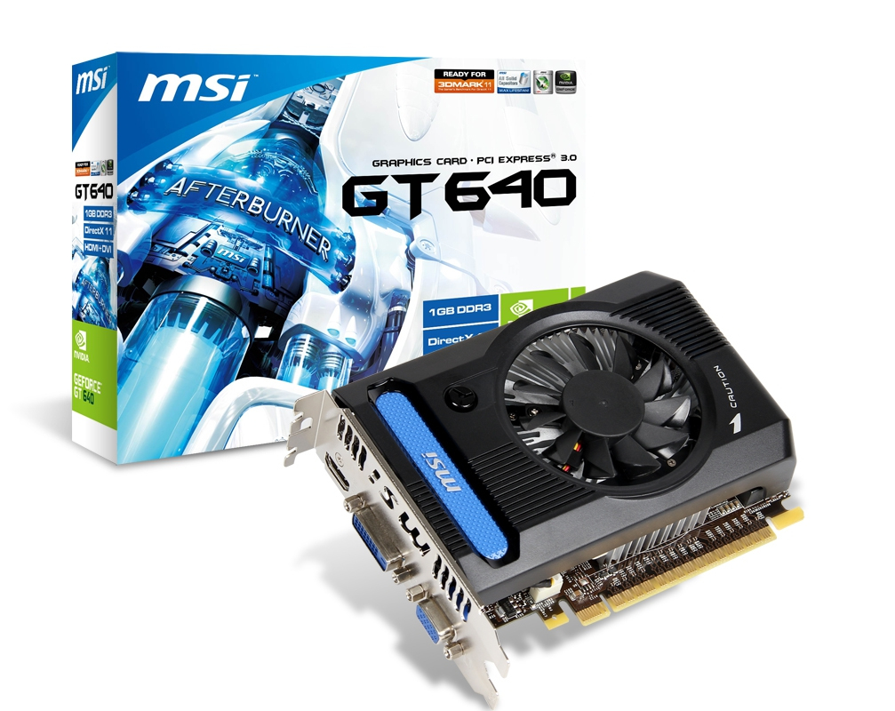 MSI N640GT-MD1GD3 graphics card NVIDIA GeForce GT 640 – image 2