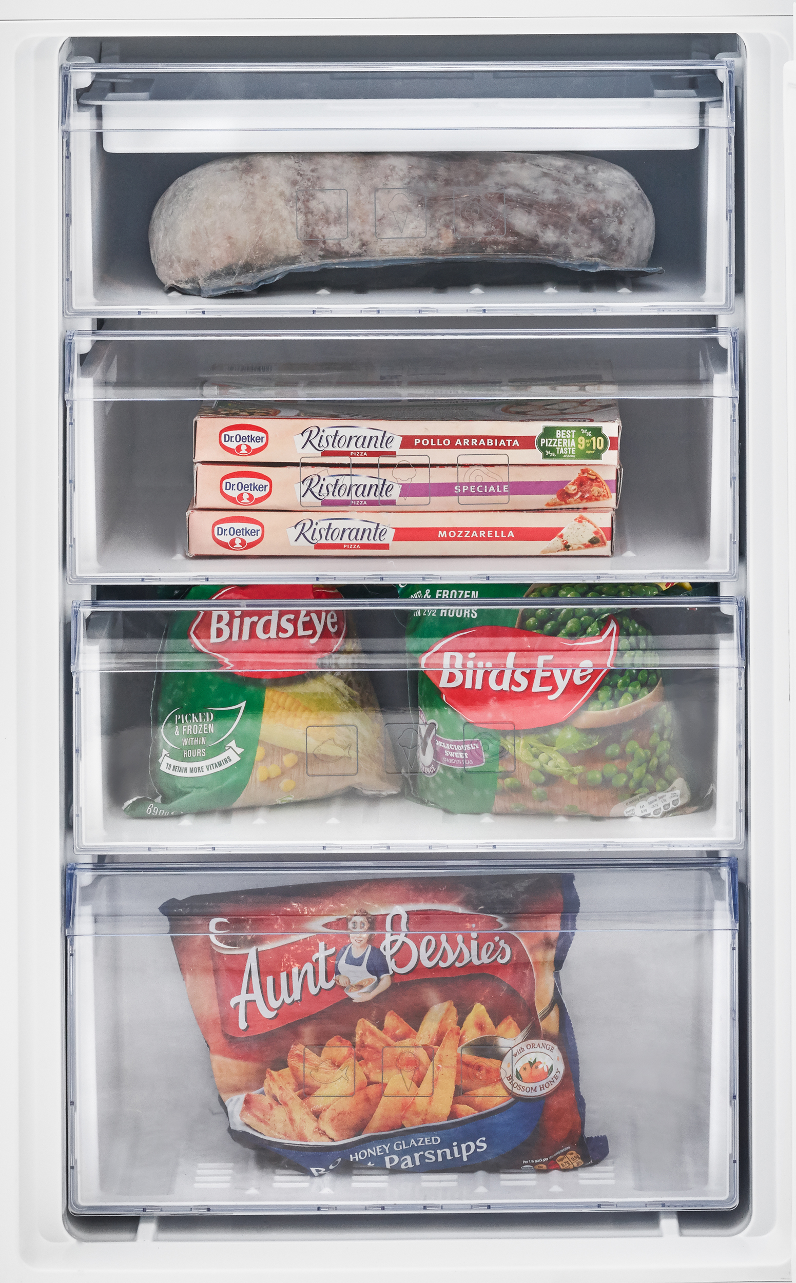 Beko BCSD150 Integrated Fridge Freezer with Chrome Wire Rack – image 5