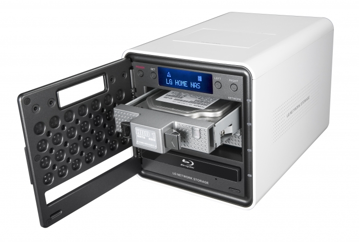 LG N2B1D NAS/storage server Black, White – image 2