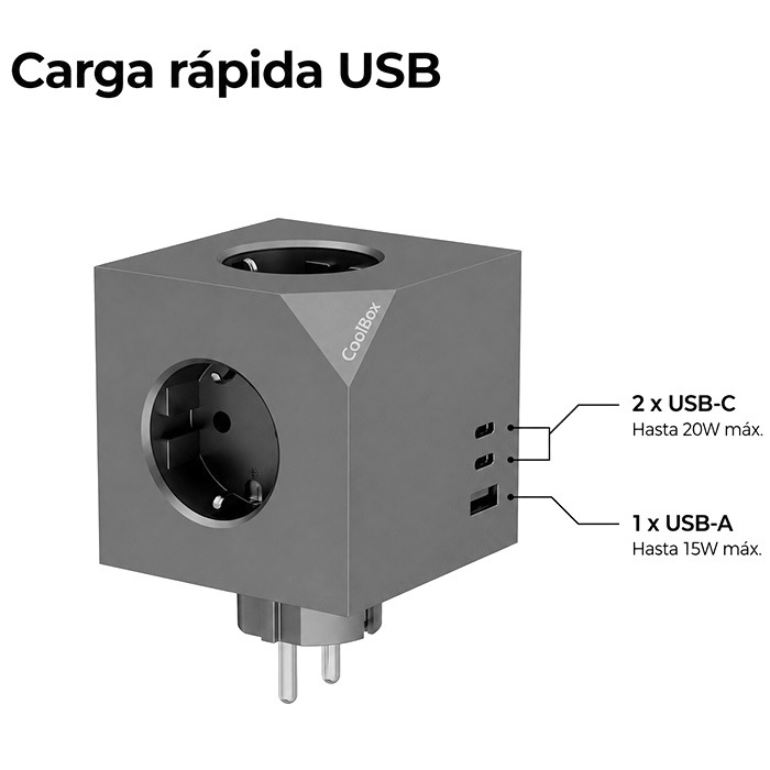 CoolBox COO-BEN-CU-CUBE mobile device charger AC Fast charging – image 7