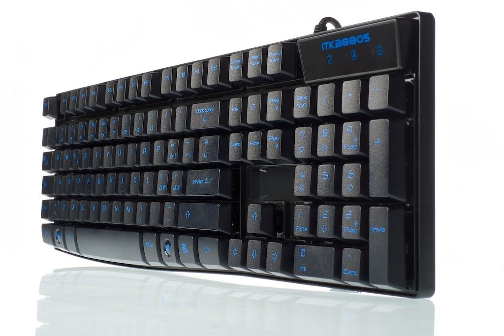 itek ITKB8805 keyboard Universal USB Italian Black – image 3