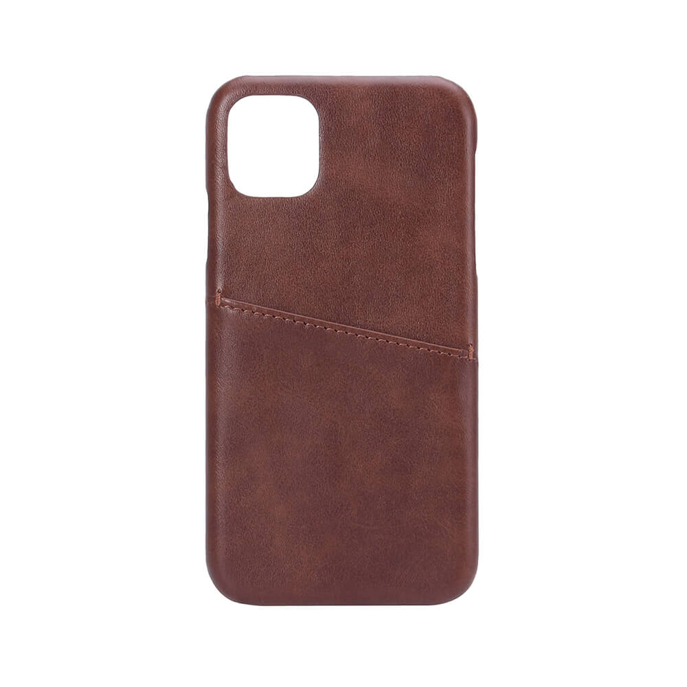 Onsala Mobilecover Brown iPhone 11 Creditcard Pocket