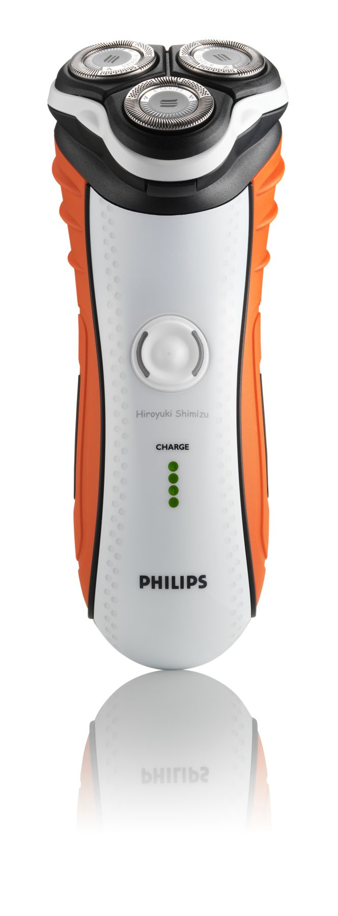Philips 7000 series HQ7350/16 men's shaver Rotation shaver Trimmer Orange, White – image 1