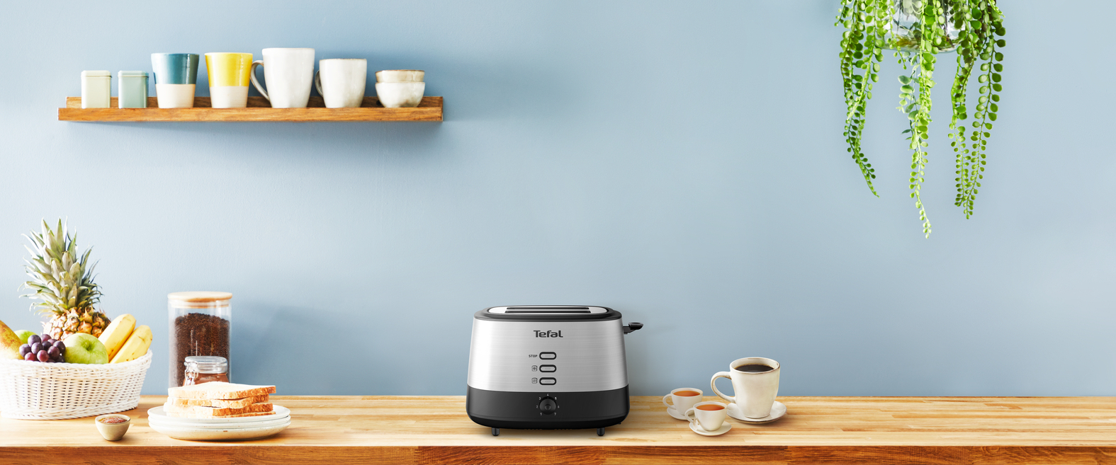 Tefal New Equinox TT520D 2 slice(s) Black, Stainless steel – image 5