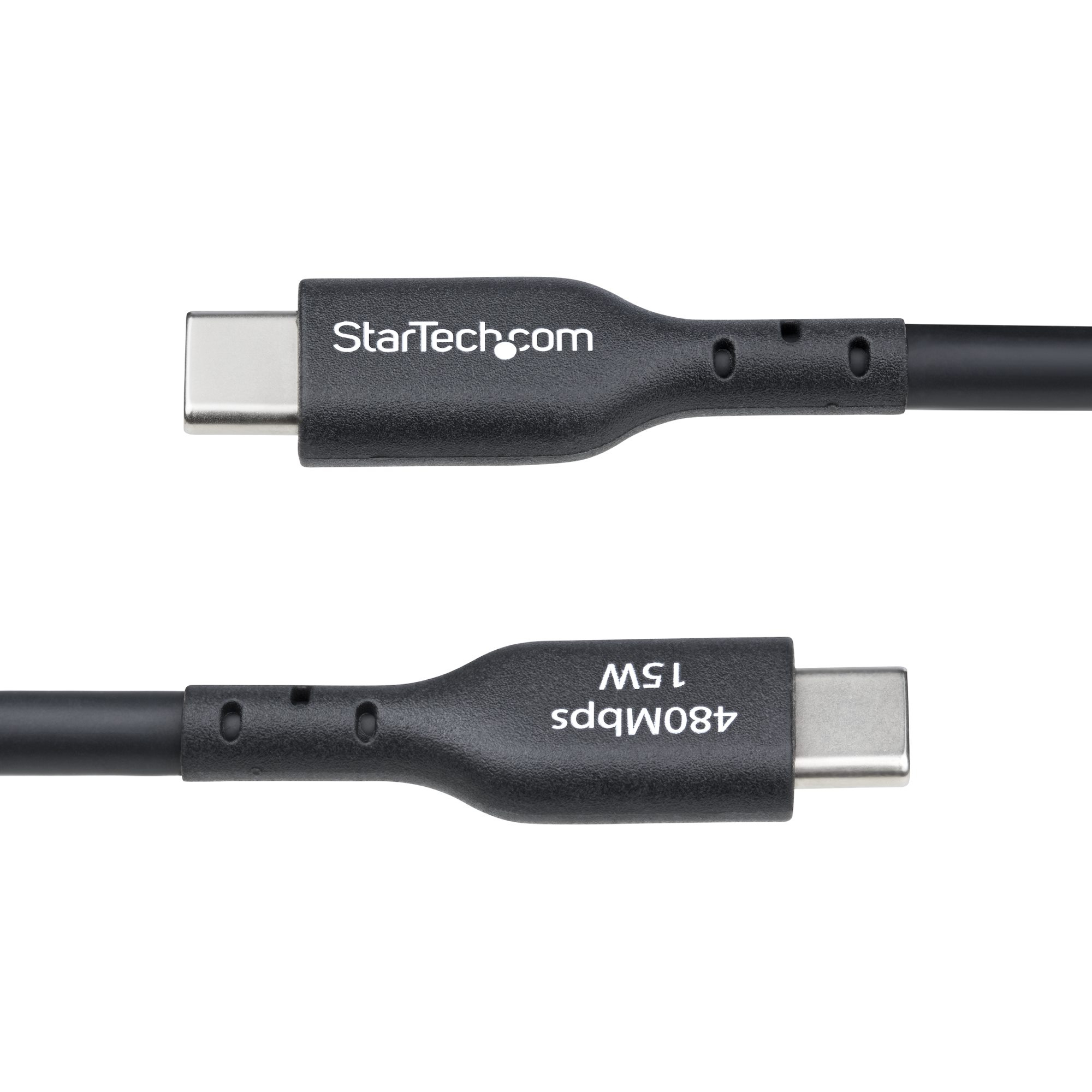 صورة StarTech.com USB2AC4MBKE، كابل USB-A إلى USB-C، 4 متر، أسود