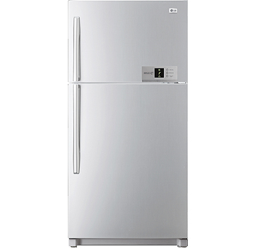 LG GR-M652YUQW fridge-freezer Freestanding Stainless steel