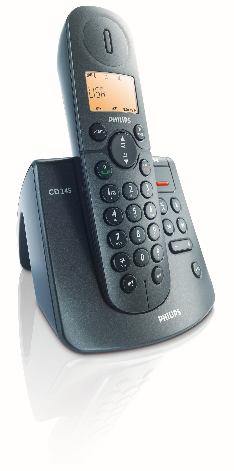 Philips Cordless phone answer machine CD2451B/05