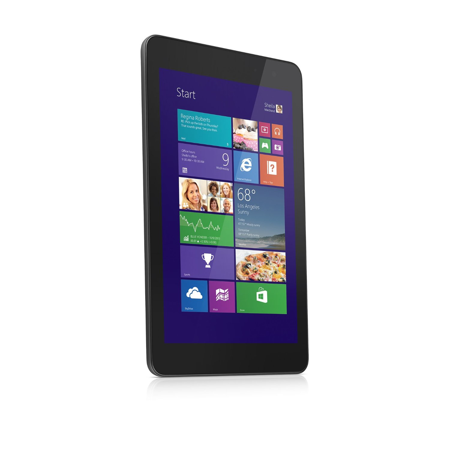 Dell Venue 5830 4G Intel Atom® LTE 64 GB 20.3 cm (8") 2 GB Wi-Fi 4 (802.11n) Windows 8.1 Pro Black – image 7