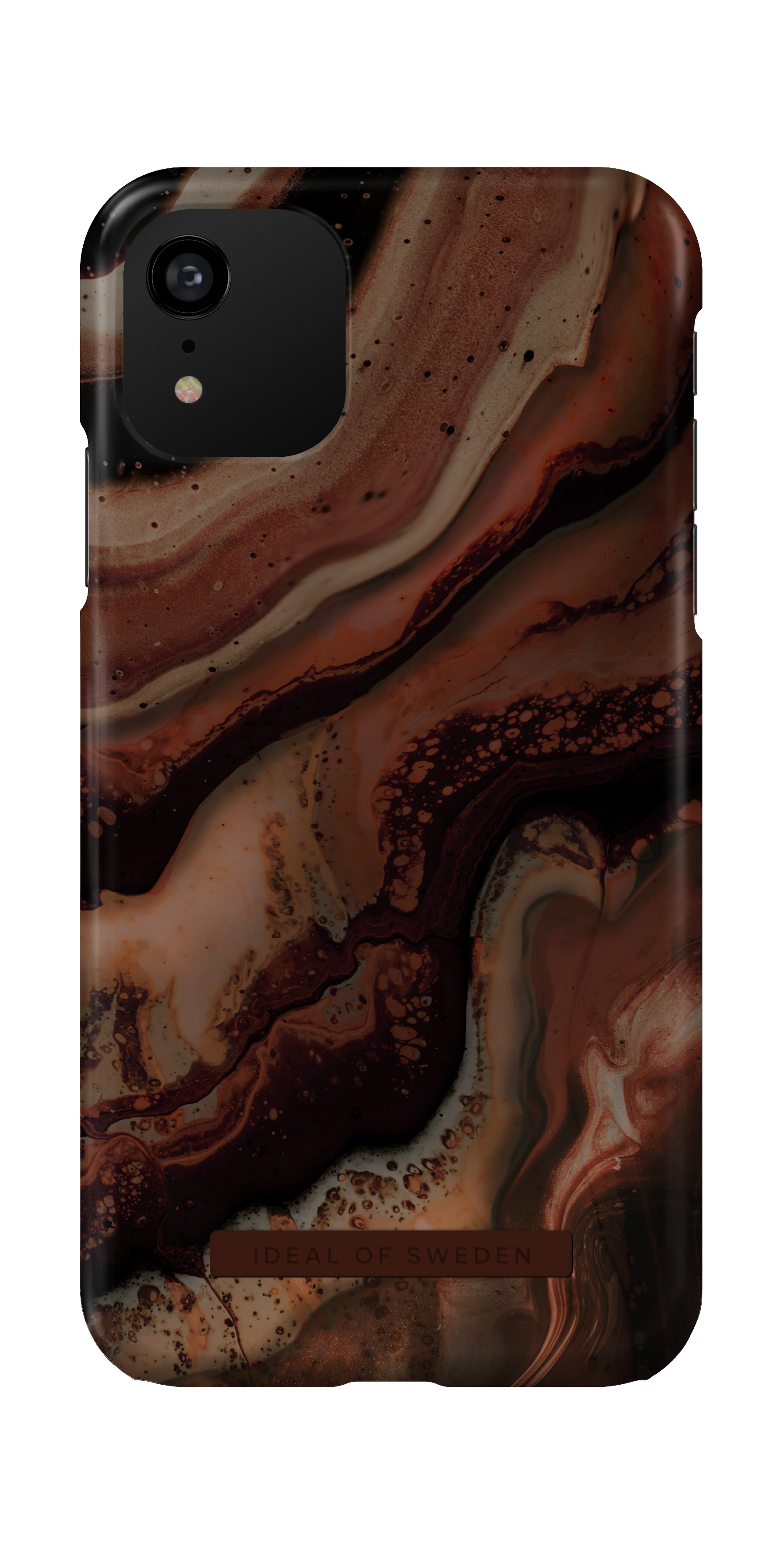 iDeal of Sweden Printed Case iPhone 11/XR Dark Amber Marble – image 4