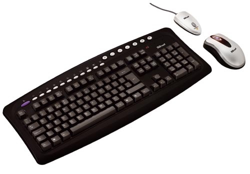 Trust Wireless Deskset DS-2100A BE
