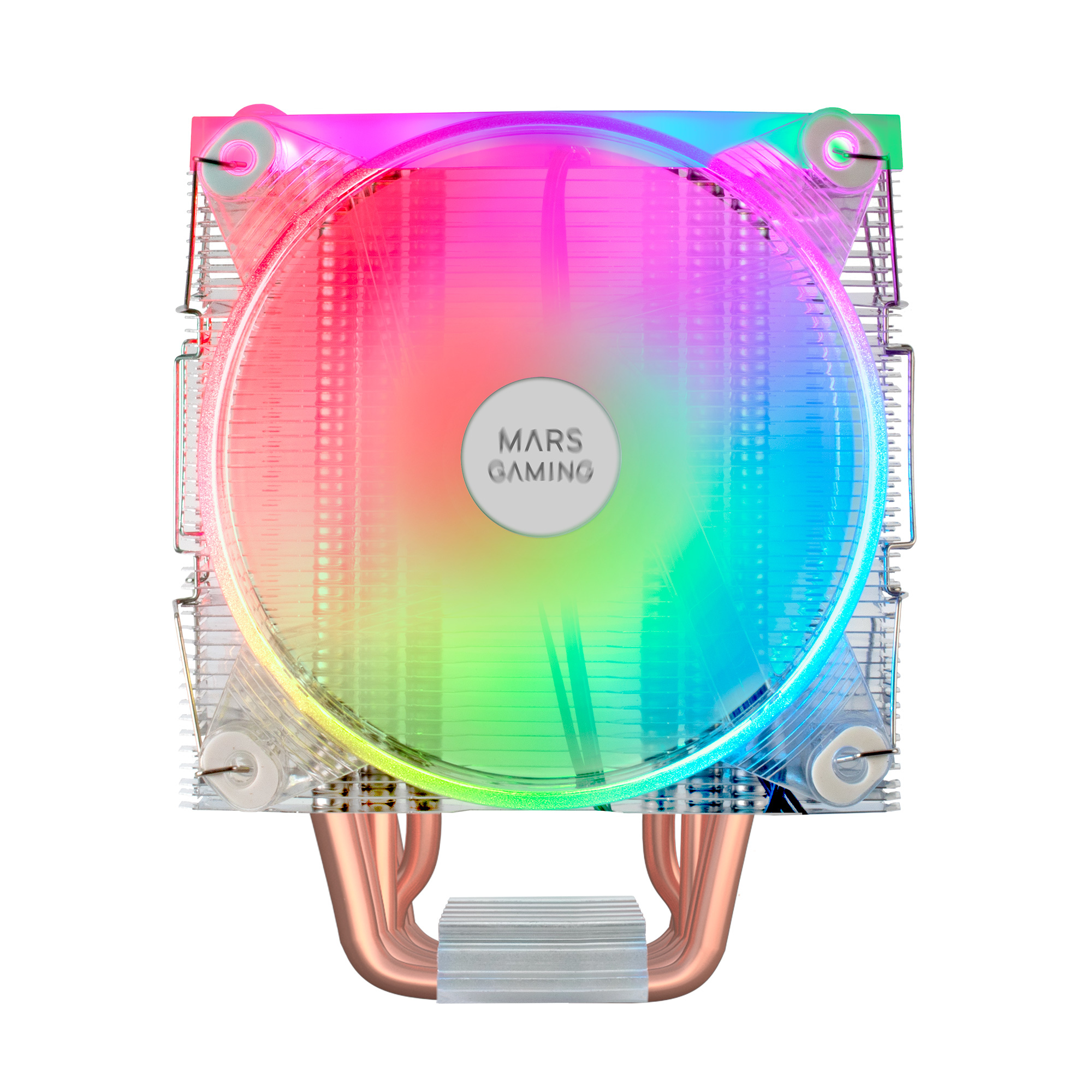 Mars Gaming MCPU66 Triple ARGB CPU Heatsink 6 Heatpipes HCT TDP – image 2