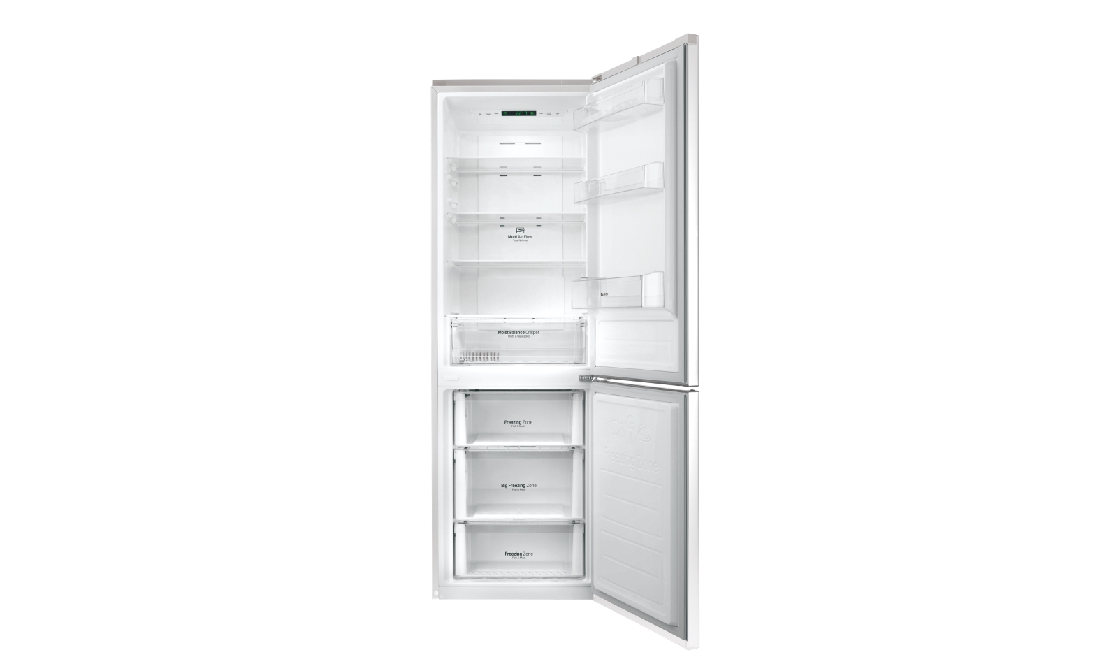 LG GBB59SWRZS fridge-freezer Freestanding – image 2