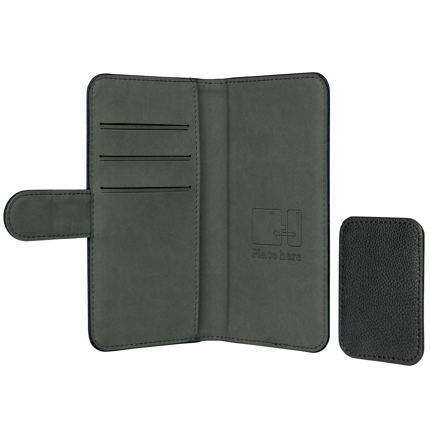 Gear Wallet Universal Klister/Magnet Medium Black – image 3