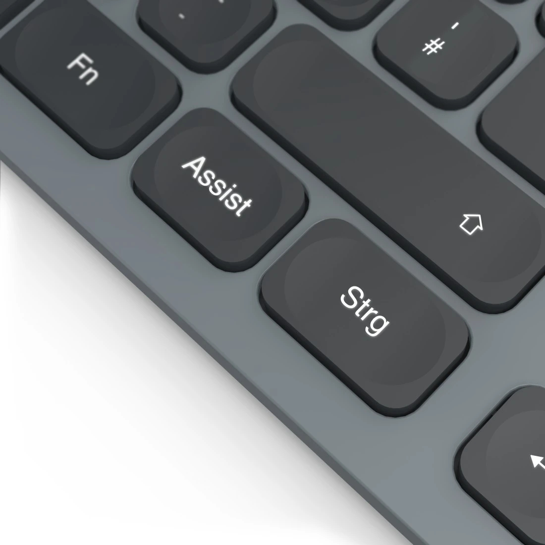 Hama CK-400 keyboard Home/Office USB QWERTZ German Black, Dark Grey – image 9