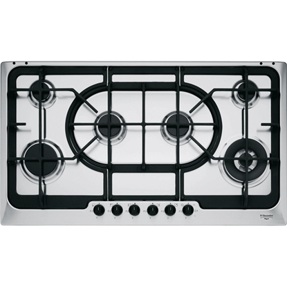 Electrolux PX980UOV hob Black, Stainless steel Built-in Gas 6 zone(s)
