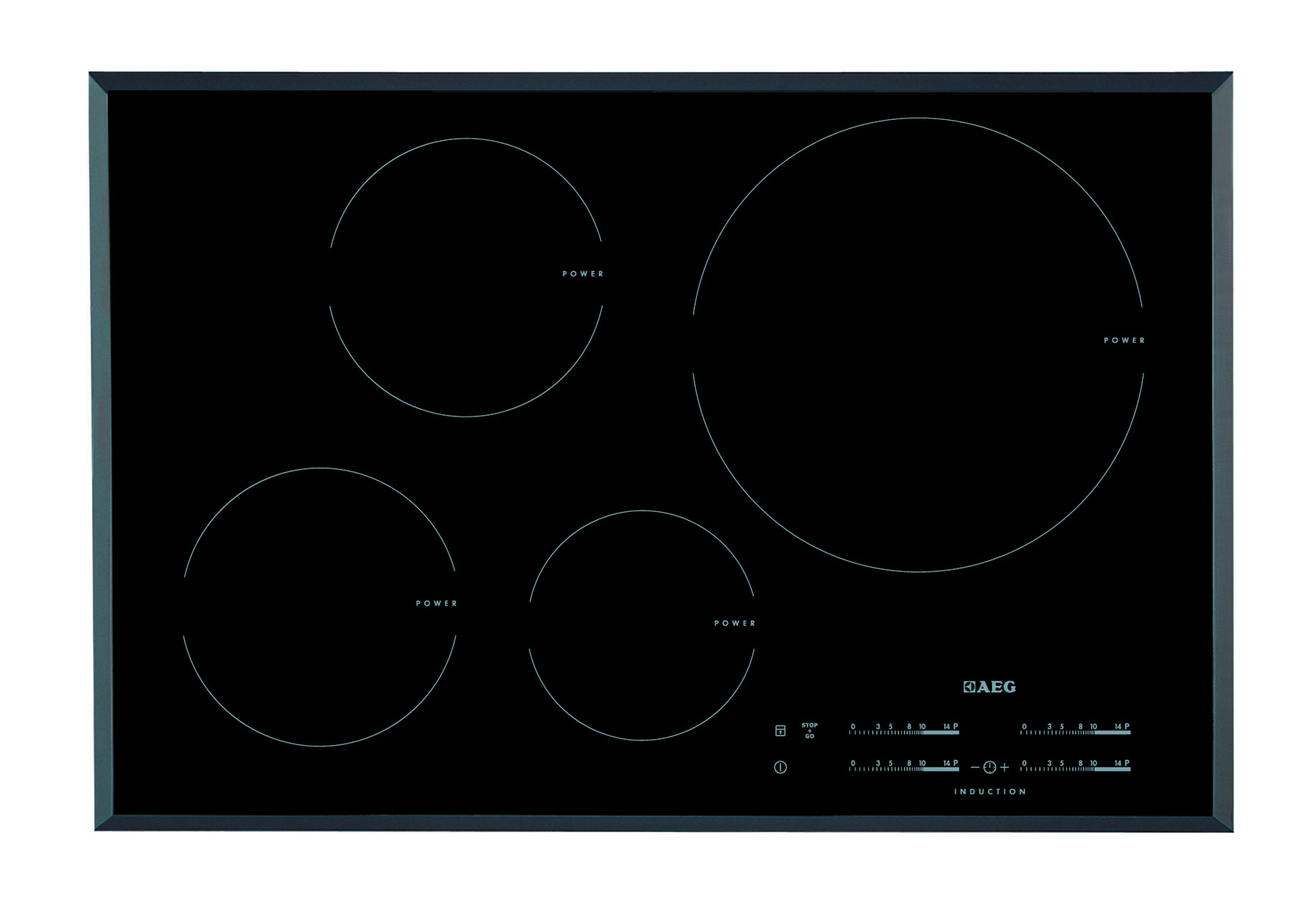AEG HK854220FB Built-in Zone induction hob 4 zone(s) – image 1