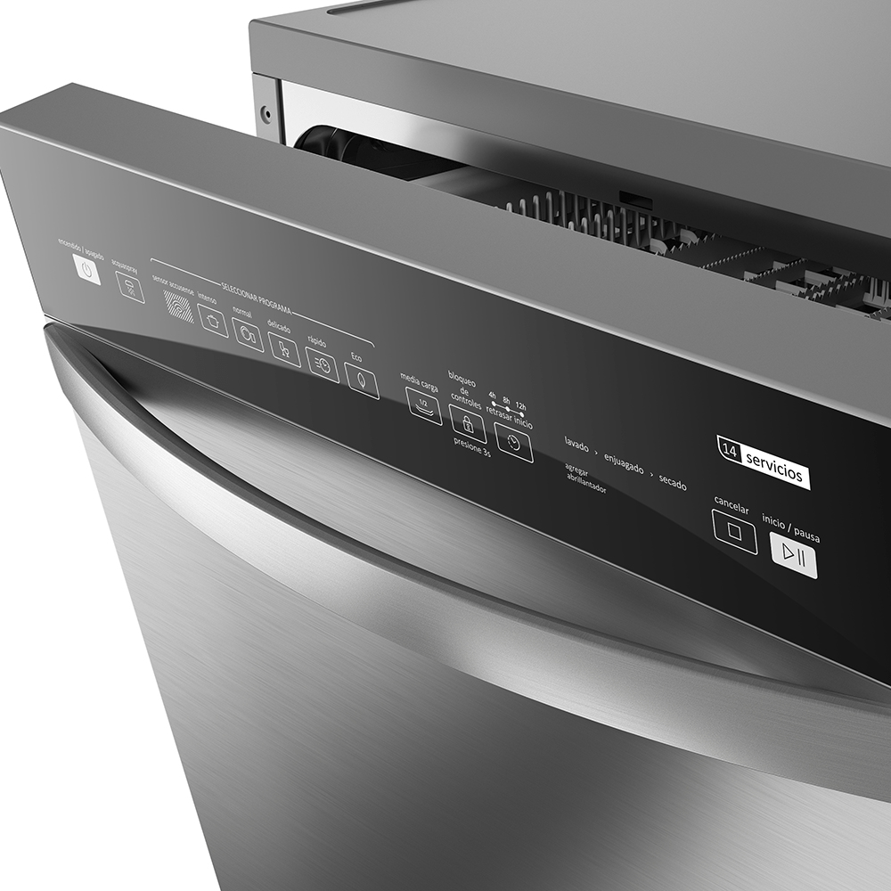 Whirlpool 7MWDF830SFGM dishwasher Freestanding 14 place settings – image 5