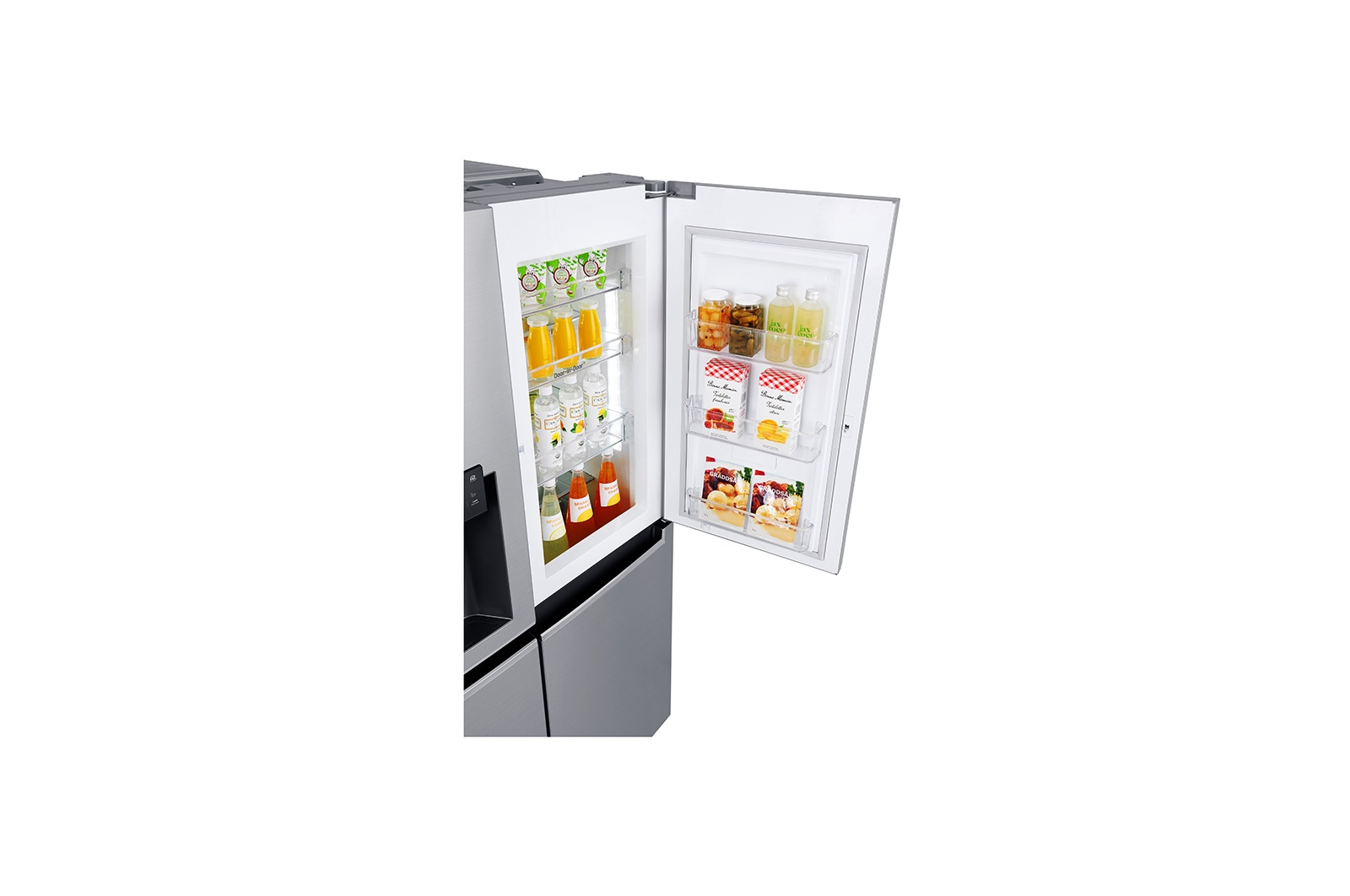 LG GSJ761PZBG side-by-side refrigerator Freestanding – image 4