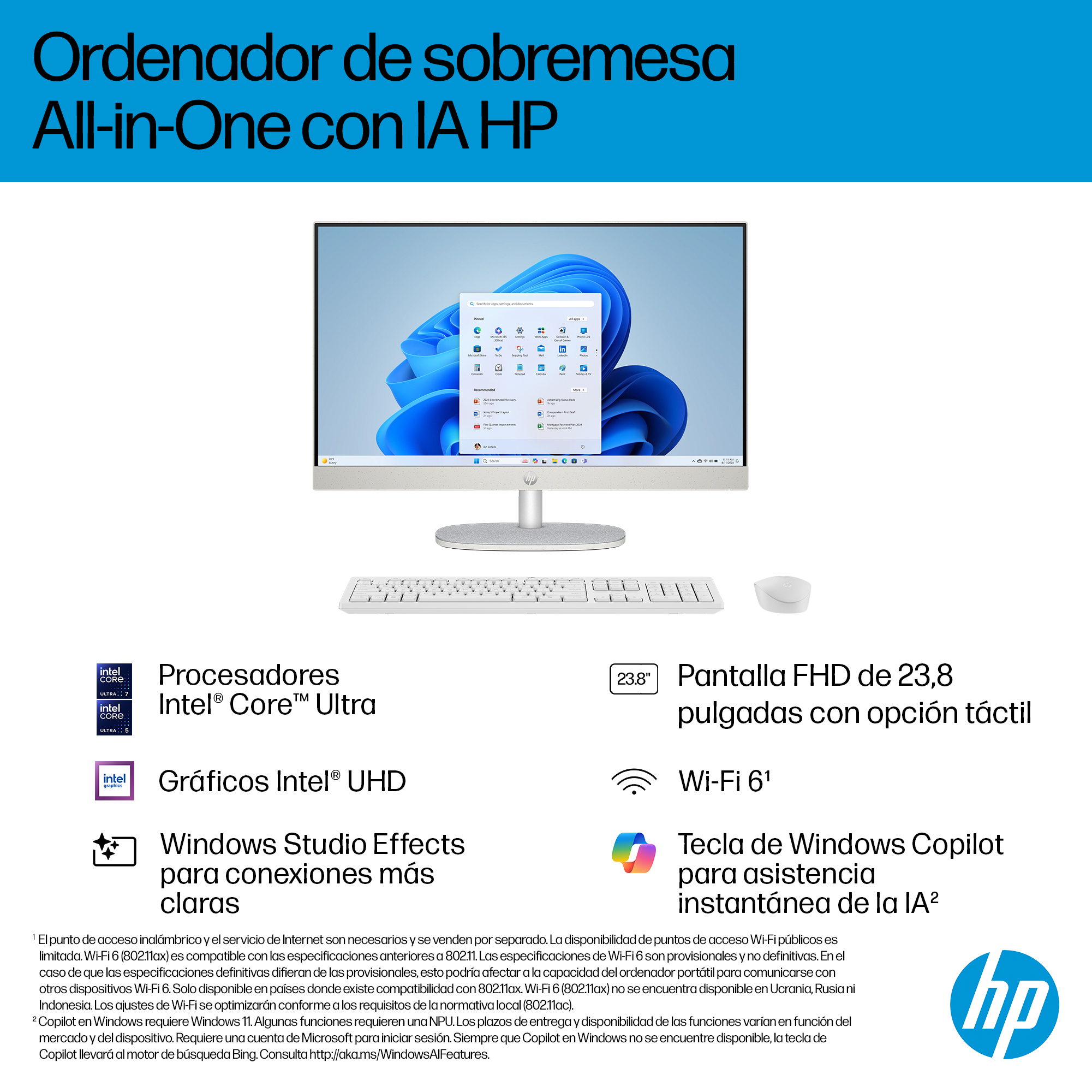 PC All in One HP 24-cr2006ns - imagen 2