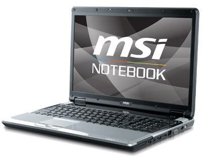 MSI Megabook EX623-0W2BE Intel Pentium Mobile T3400