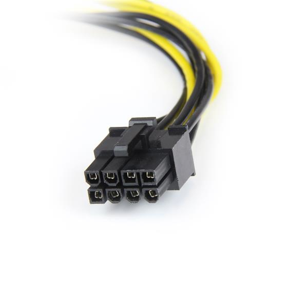 StarTech.com cable LP4 a 8 pines PCIe para tarjeta gráfica
