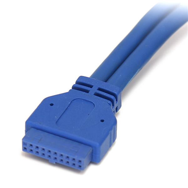 StarTech.com Cable Extensor 50cm 2 Puertos USB 3.0 - Montaje en Panel