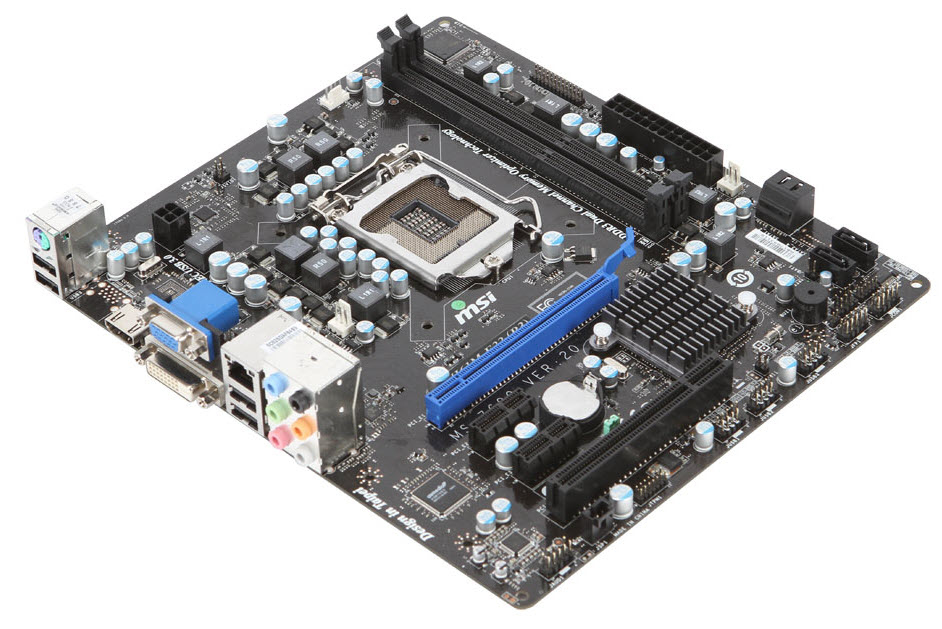 MSI H61M-E33 (B3) Intel® H61 LGA 1155 (Socket H2) micro ATX image 3