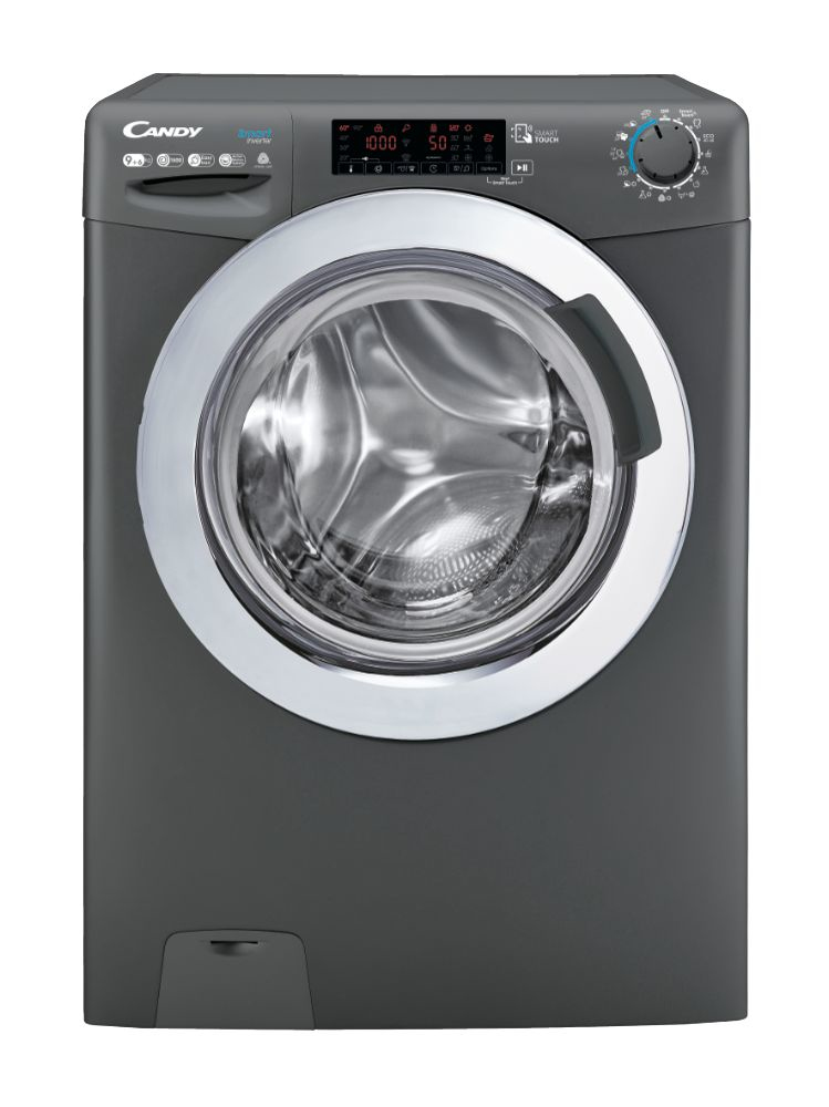 Candy Smart Inverter CSWS596TWMCRE-S washer dryer Freestanding Front-load Anthracite