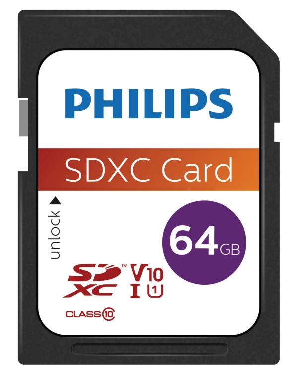 Philips FM64SD55B 64 GB SDXC UHS-I Class 10