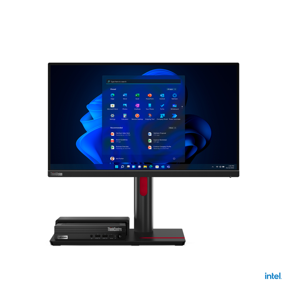 Lenovo ThinkCentre TIO Flex 22i Monitor PC 546 cm (21.5") 1920 x 1080 Pixel Full HD LED Nero