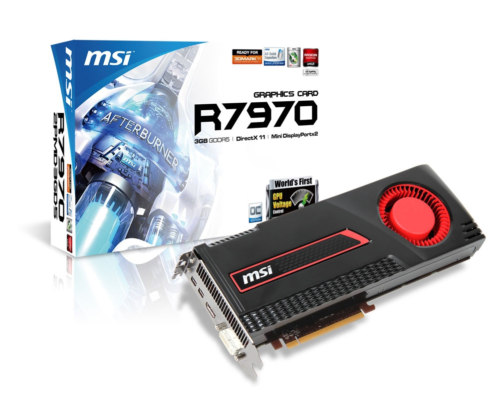 MSI R7970-2PMD3GD5/OC graphics card AMD Radeon HD7970 – image 5