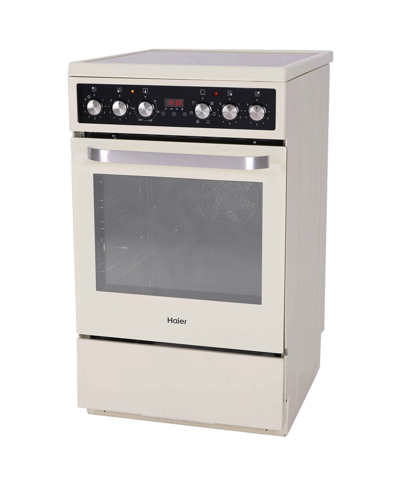 Haier HCX-5CDPC2 Freestanding cooker Electric Ceramic hob White – image 2