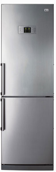 LG GA-F399BTQ fridge-freezer Freestanding Silver – image 1