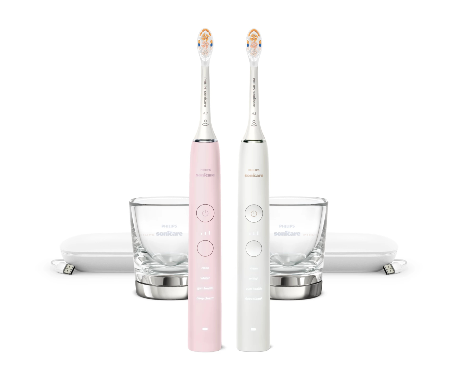 Philips HX9912/96 electric toothbrush Adult Sonic toothbrush Pink, White – image 1