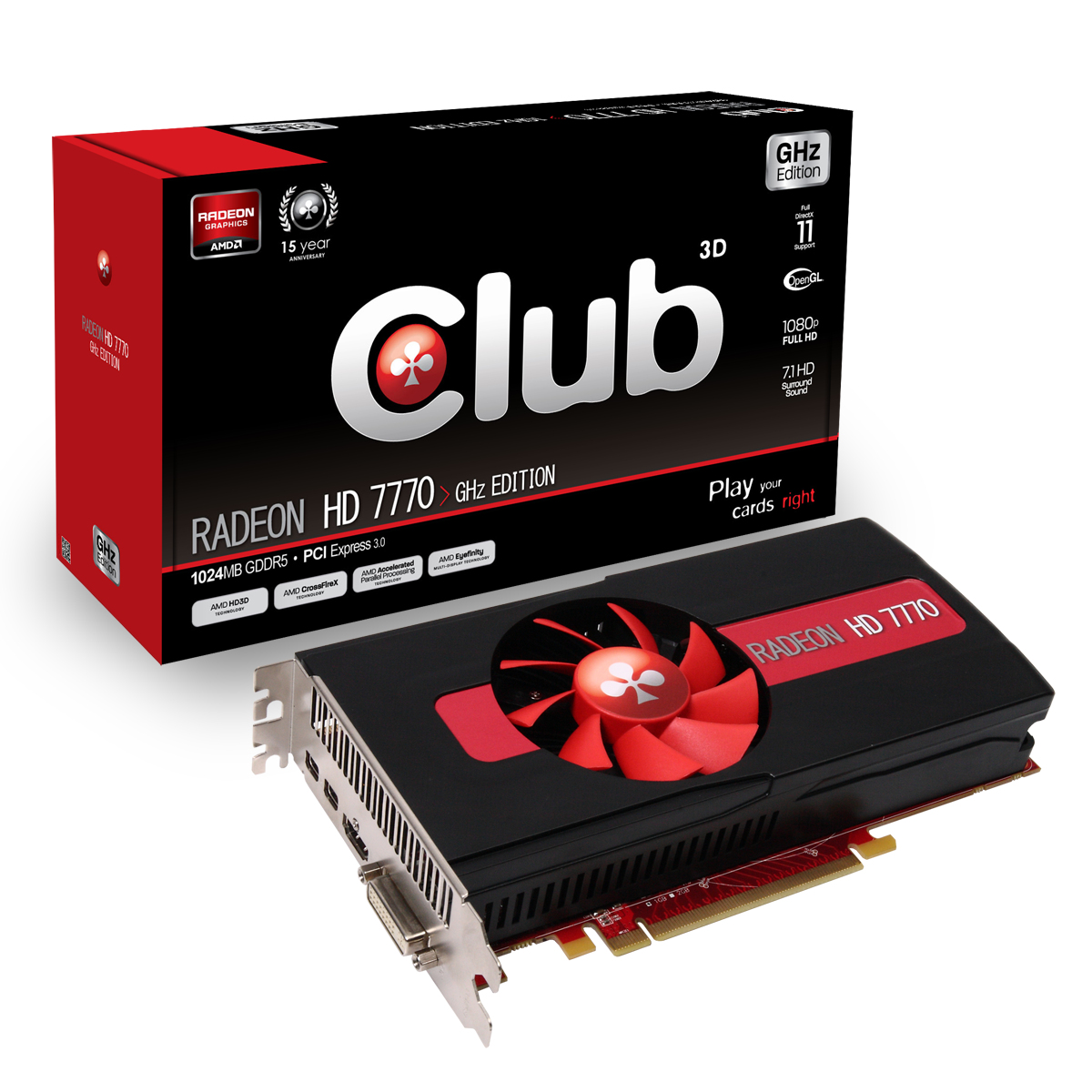 CLUB3D Radeon HD 7770 GHz Edition