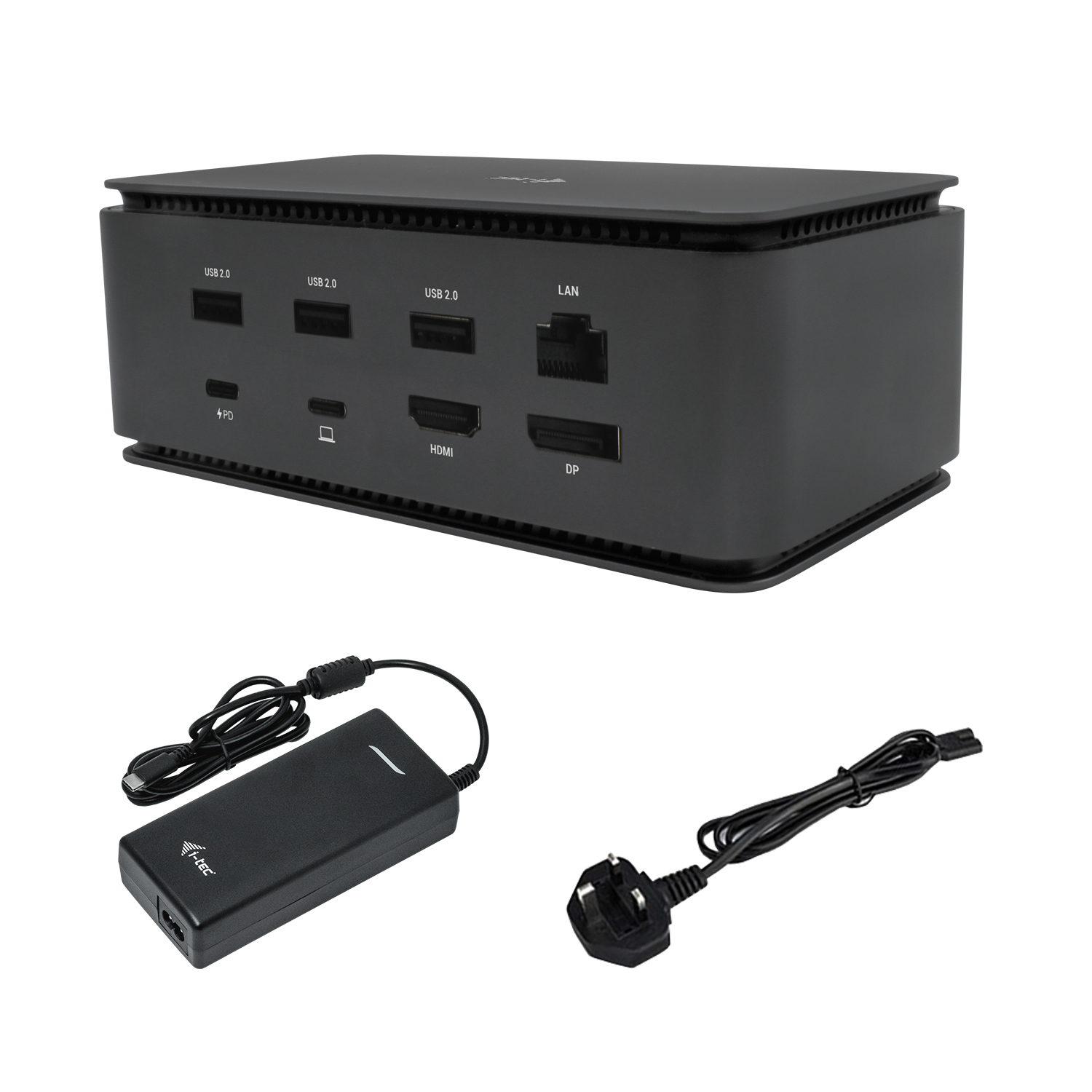 i-tec USB4 Metal Docking station Dual 4K HDMI DP with Power Delivery – image 1