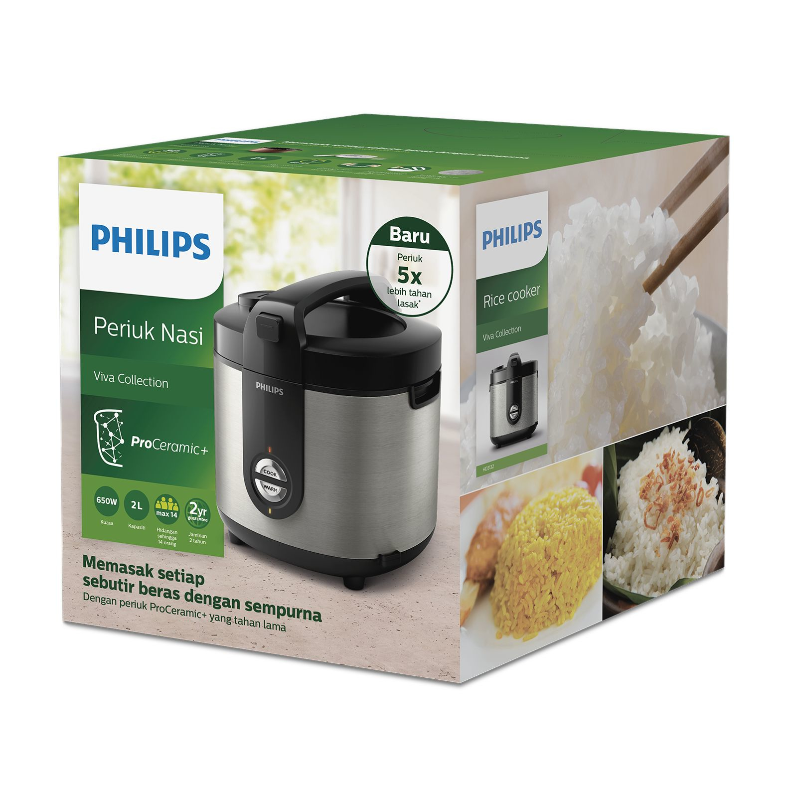 Philips Viva Collection HD3132/60 rice cooker – image 3
