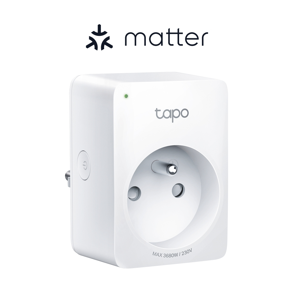 TP-LINK Mini Smart Wi-Fi Plug Energy Monitoring Matter 2-pack