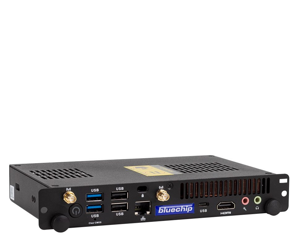 bluechip BUSINESSline OPS11330 Intel Core i3 i3-1315U 8 GB DDR4-SDRAM 500 GB SSD Windows 11 Pro Mini PC Antracite Grigio